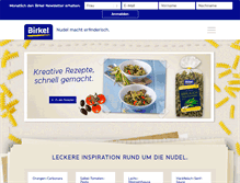 Tablet Screenshot of birkel.de